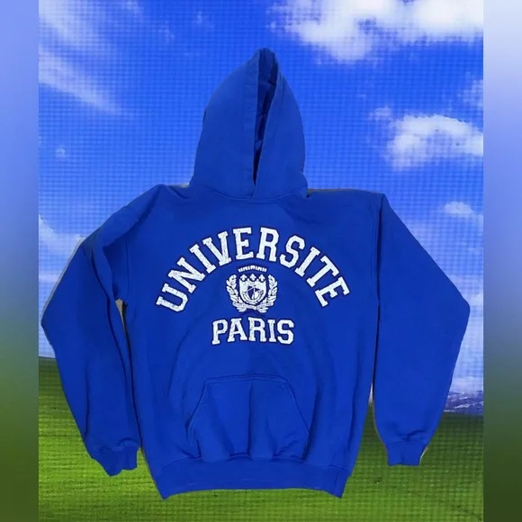 Gildan Sweaters University Of Paris Hoodie Poshmark